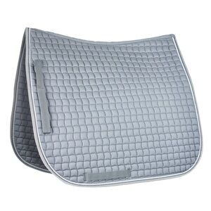 Horze equestrian gray adepto dressage saddle pad
